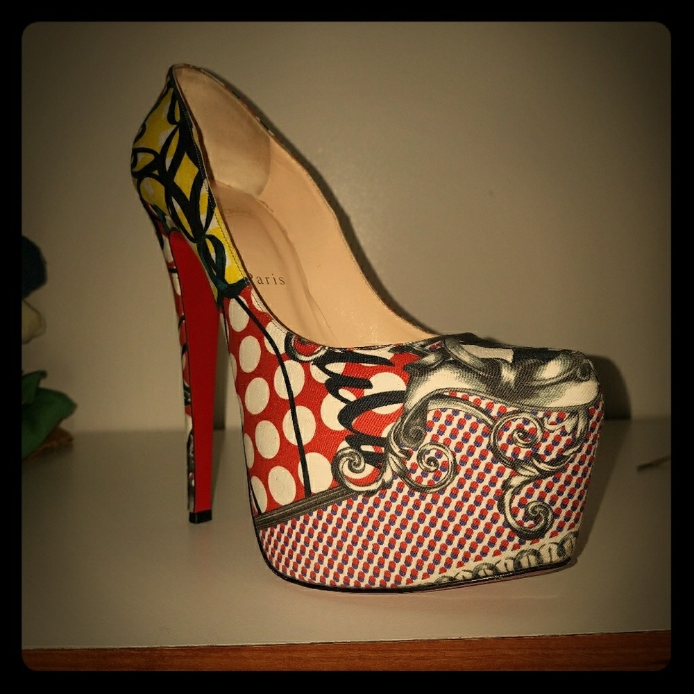 Multicolor Daffodile Christian Louboutins